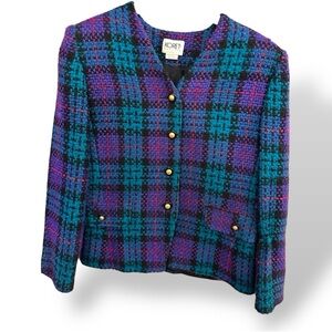 Vintage vibrant blazer